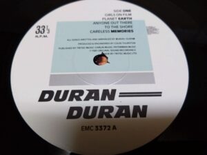 Duran Duran First Album UKセカンドプレス薄いブルーグリーンレーベルはファーストプレスに比べやや音質は劣るが、十分高音質である。